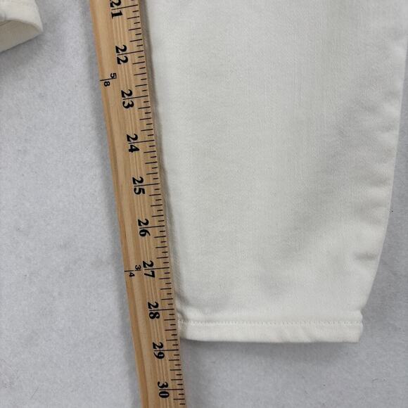 Athleta Sculptek Skinny Ankle Jeans Plus Size 22 White High Rise Stretch Denim - Picture 10 of 12